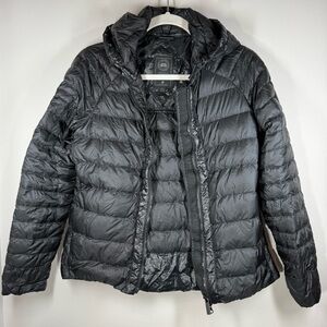 Canada Goose Women’s Black Puffer Goose Down Winter Coat Size XS‎